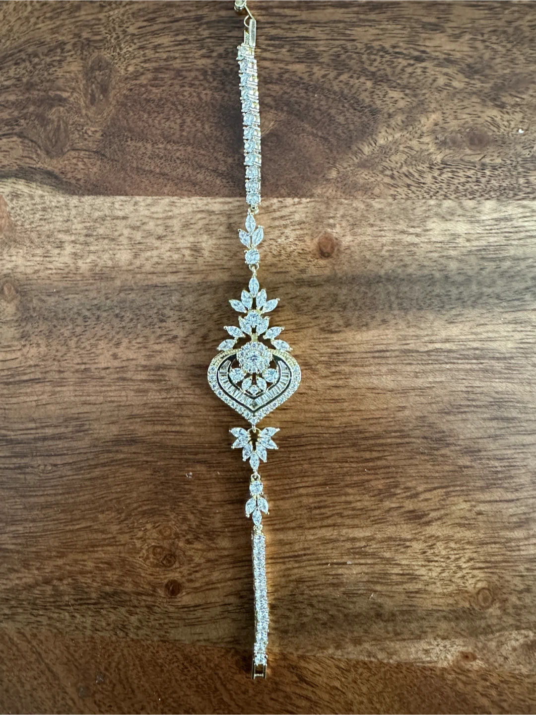 Gold-tone CZ Bracelet - photo 2