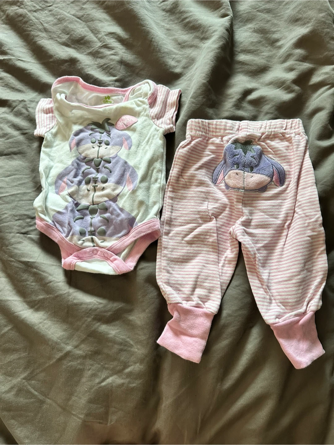 Disney Baby Eeyore Onesie and Pants Set 3m