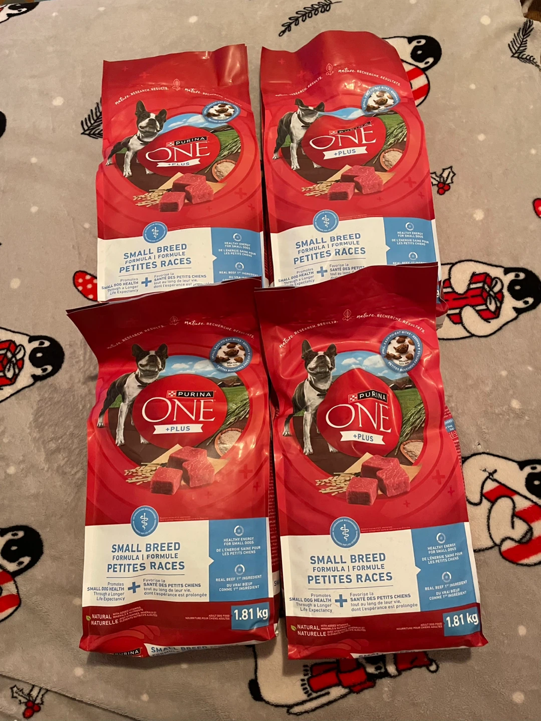4 Brand New Bags Small Dog Food Lot