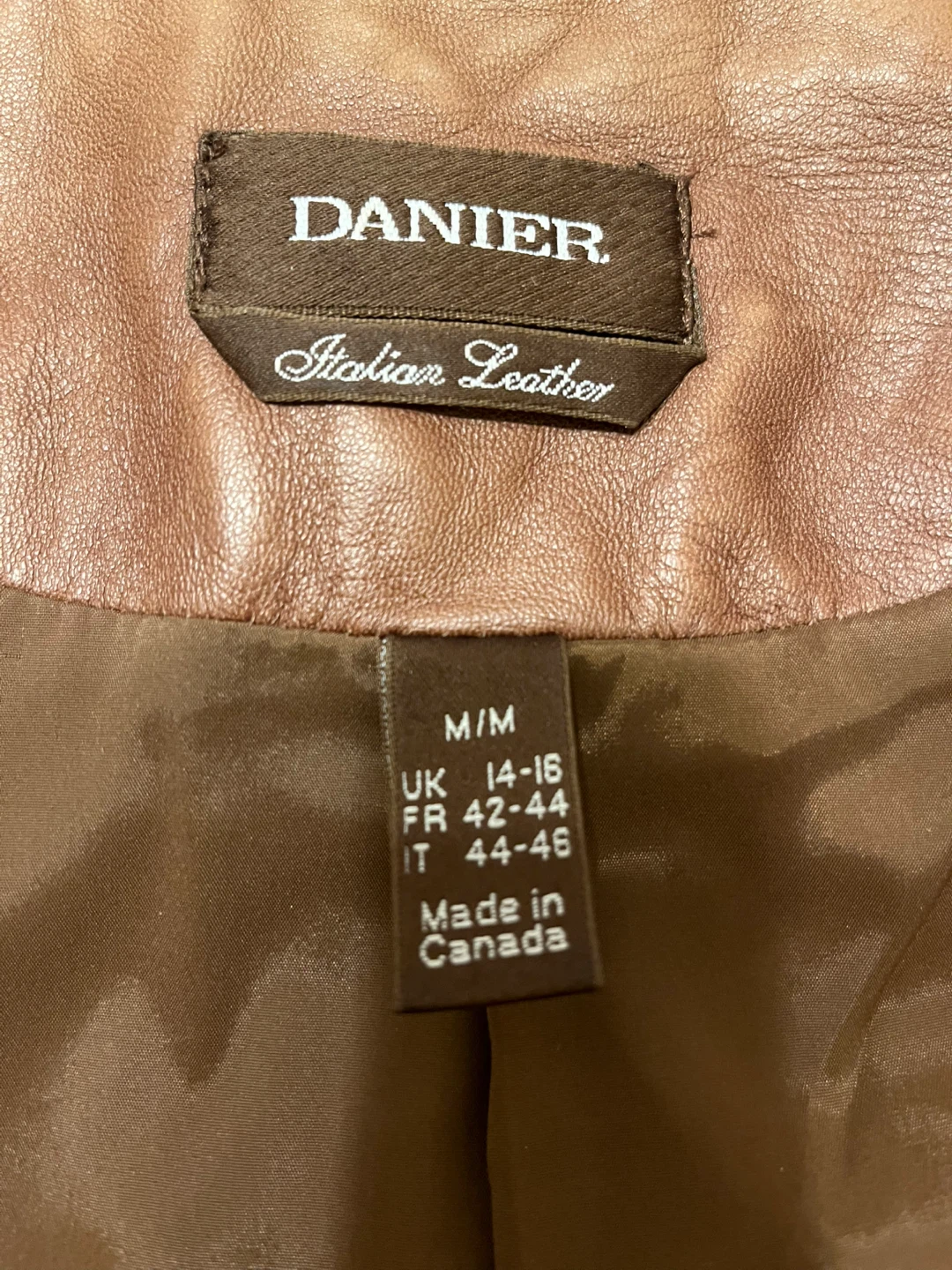 Danier Italian Leather Jacket - photo 3