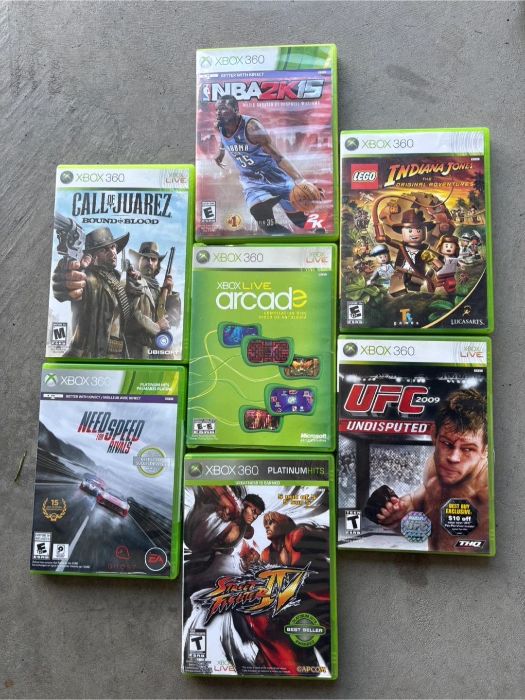 Xbox 360 Video Game Bundle