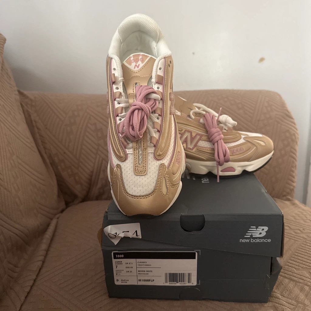 New Balance 1000 Brown White Sneakers - photo 2