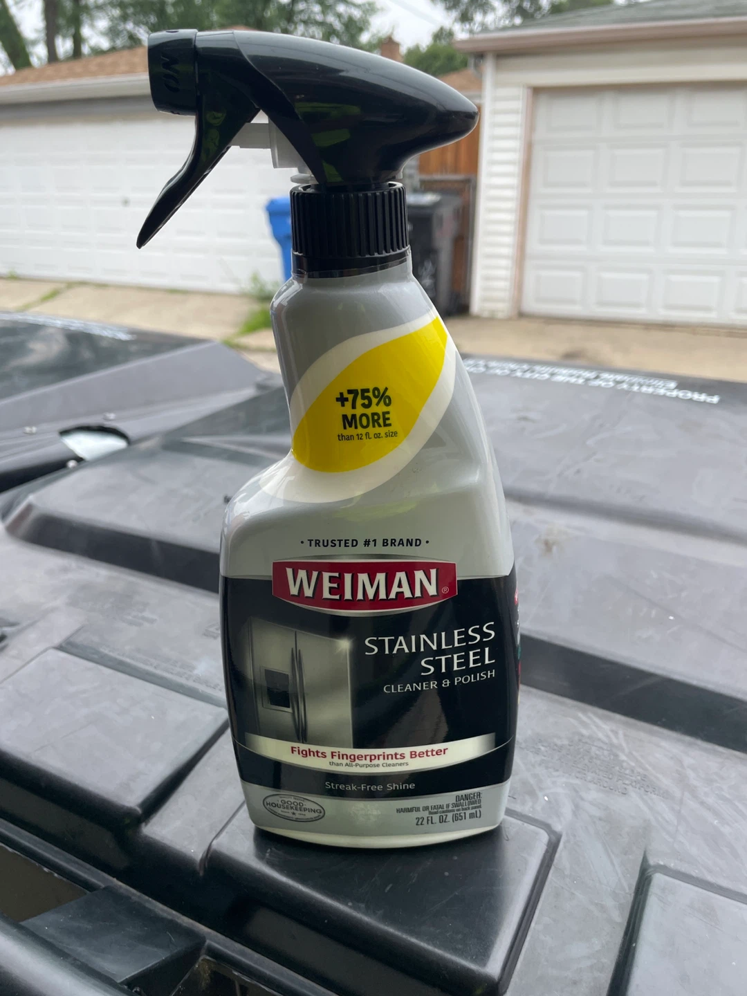 Weiman Stainless Steel Cleaner & Polish Spray - 22 oz