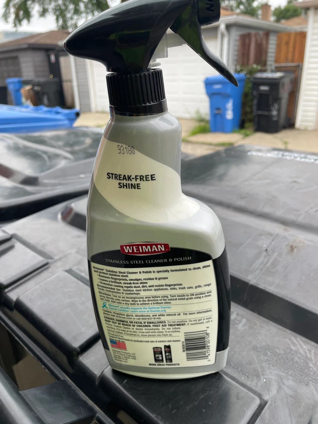 Weiman Stainless Steel Cleaner & Polish Spray - 22 oz - photo 2