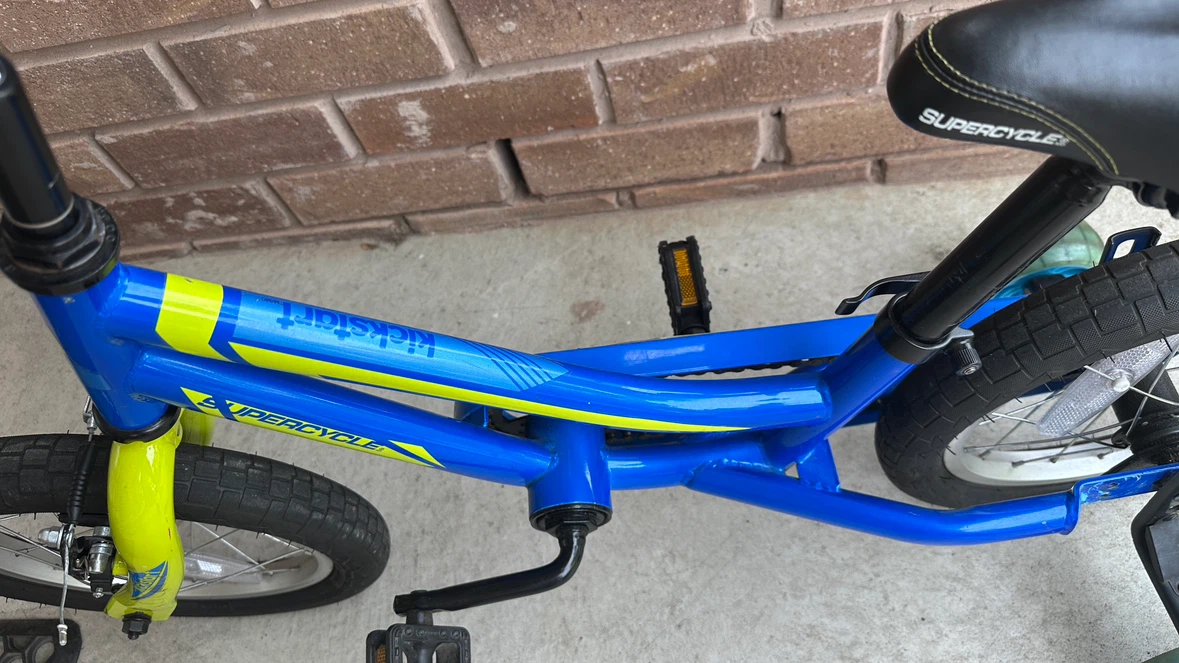 Supercycle Kickstart Blue Kids Bike - photo 4