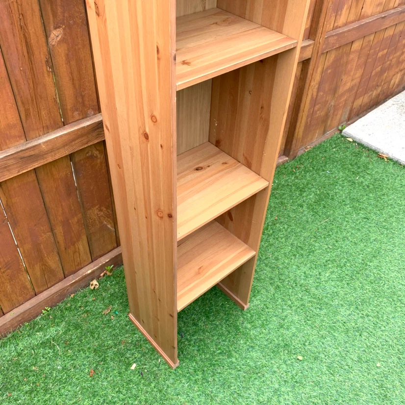 Wood Bookcase Bookshelf Storage Shelf Cabinet 5 Tier Tall - photo 5