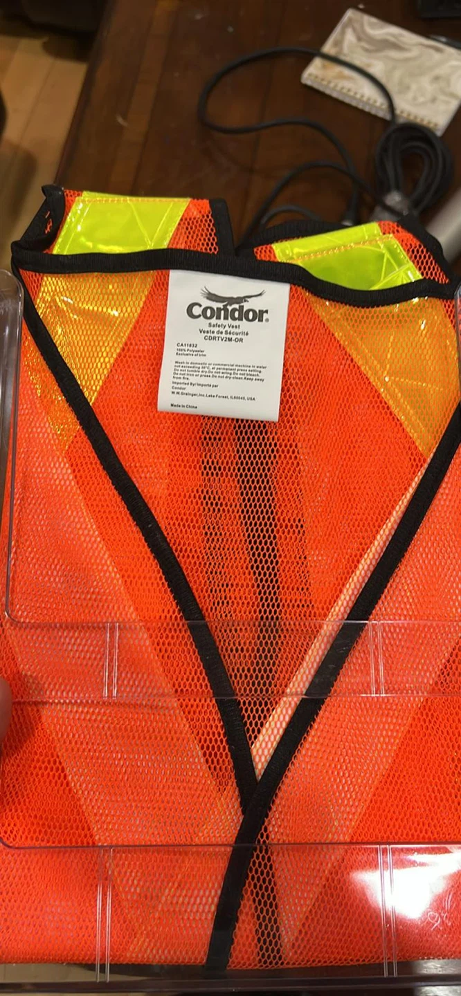 Condor Safety Vest CDRTV2M-OR - photo 2