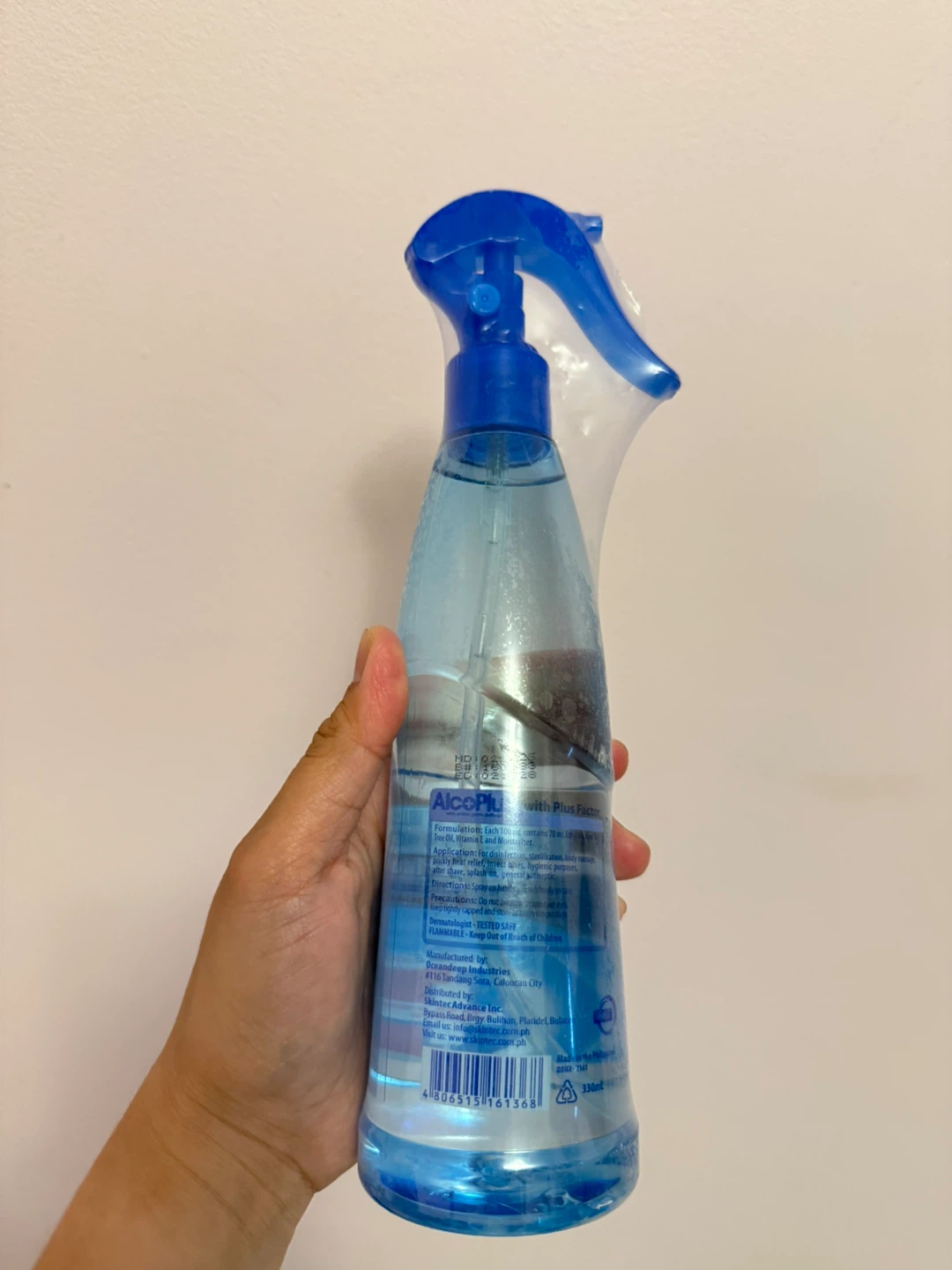 AlcoPlus Ethyl Alcohol Disinfectant Spray - 2 x 330ml - photo 3