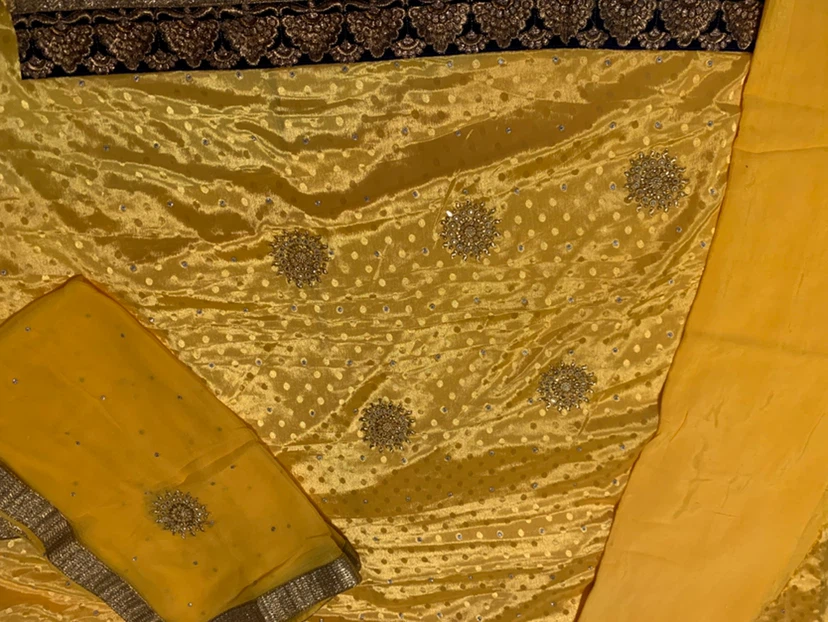 Unstitched- 3 pc. Indian shalwar kameez