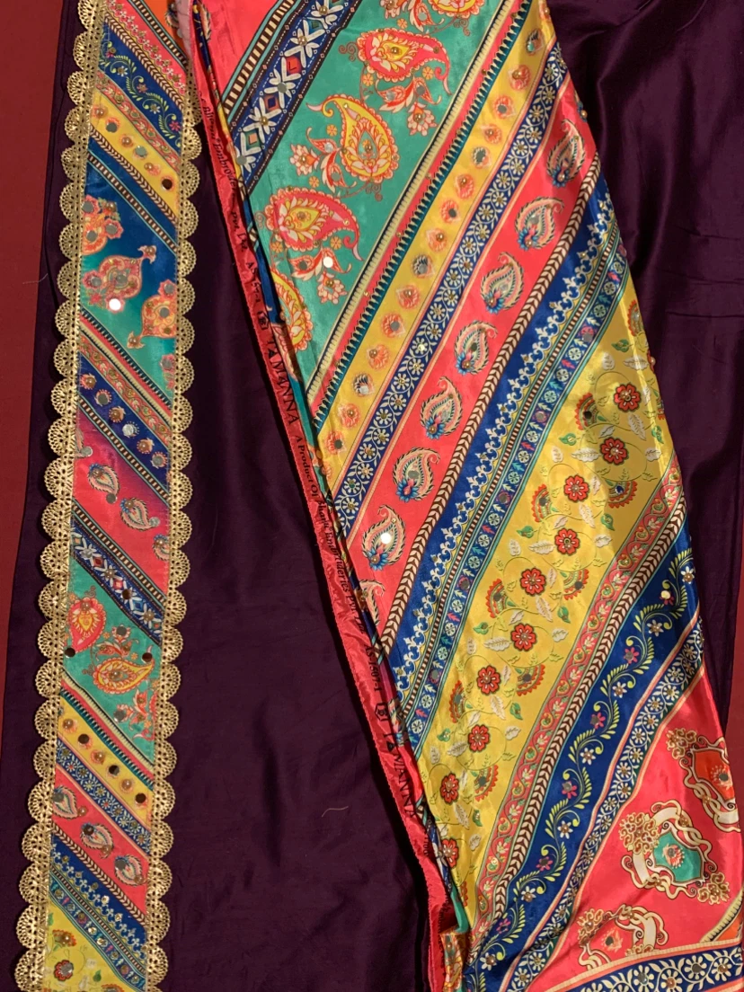 Unstitched- 3 pc. Indian shalwar kameez - photo 2