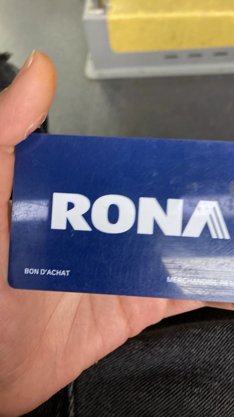 RONA Gift Card $330