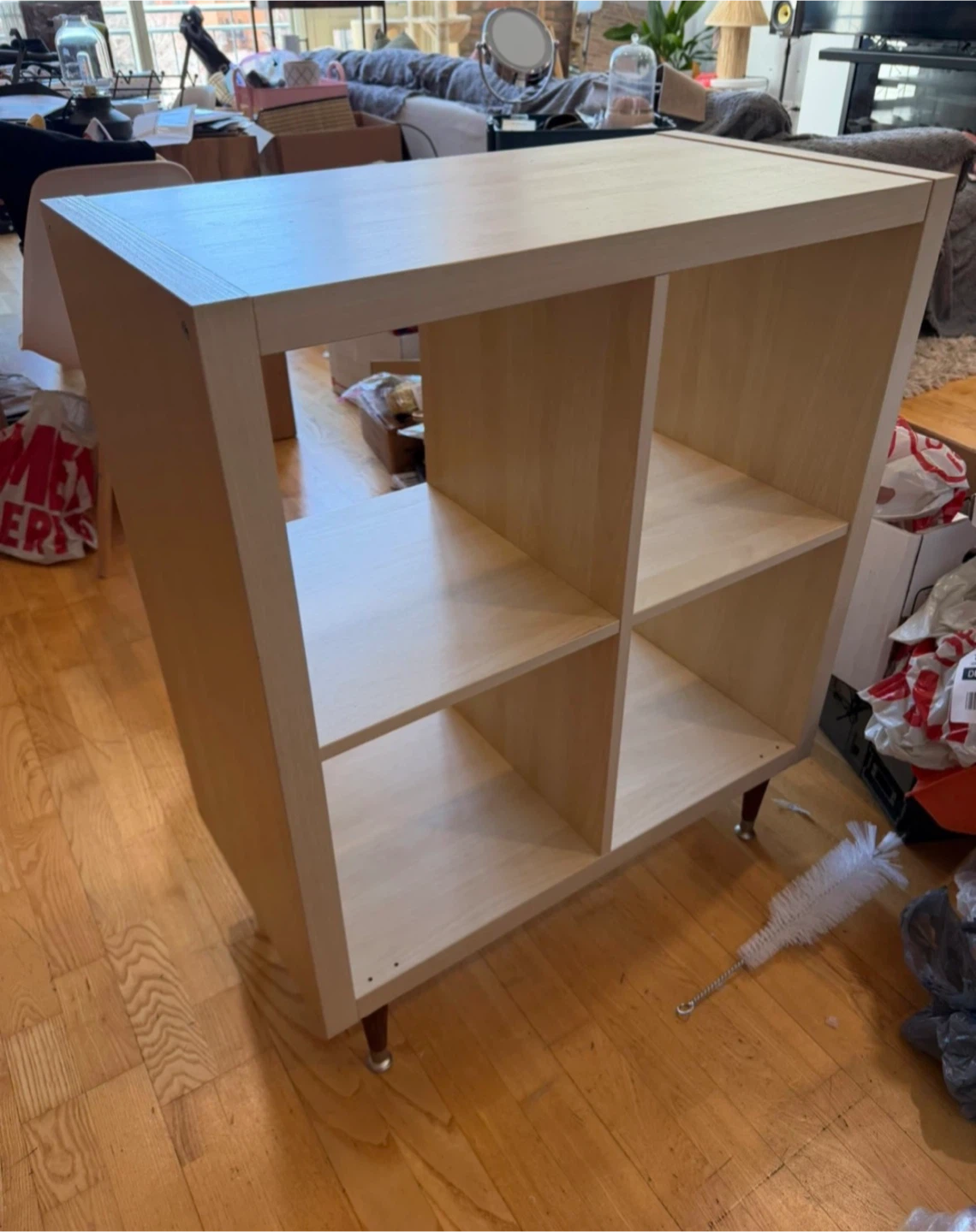 IKEA kallax shelf unit 2x2