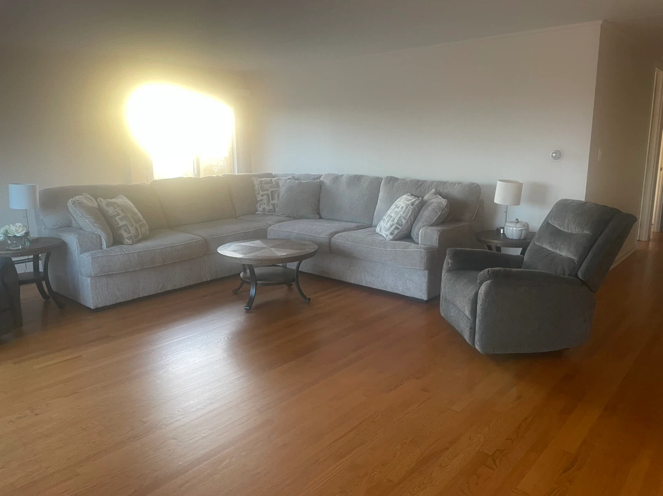 Gray Sectional Sofa