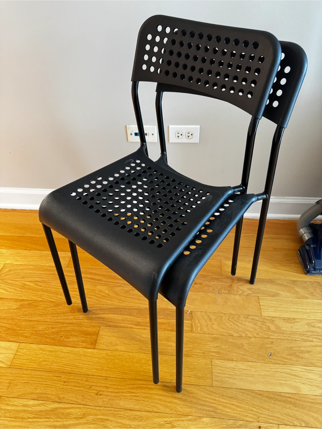 IKEA Sandberg chair x2 black