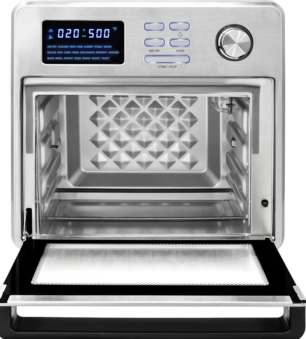 Kalorik MAXX 16 Quart Digital Air Fryer Oven, in Stainless Steel - photo 3