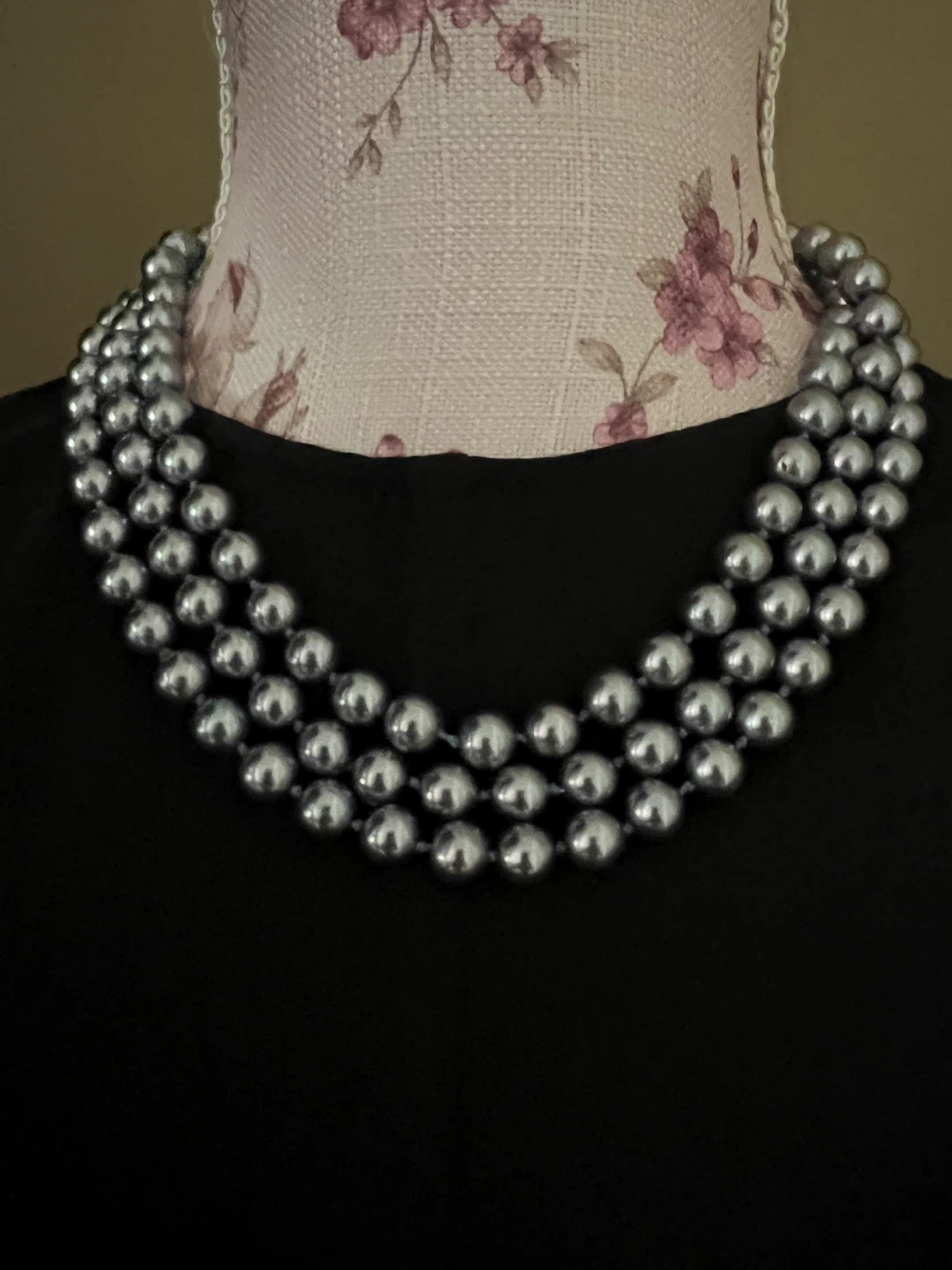 Vintage Faux Pearl Necklace – Continuous Opera Length - photo 4