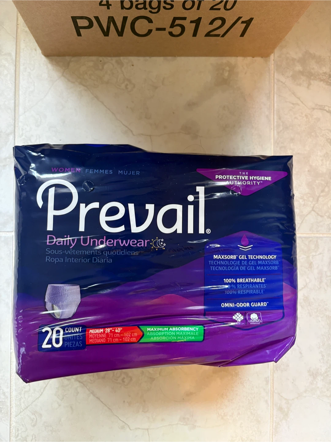 Prevail Maximum Absorbency Underwear for Women Size Medium - photo 2