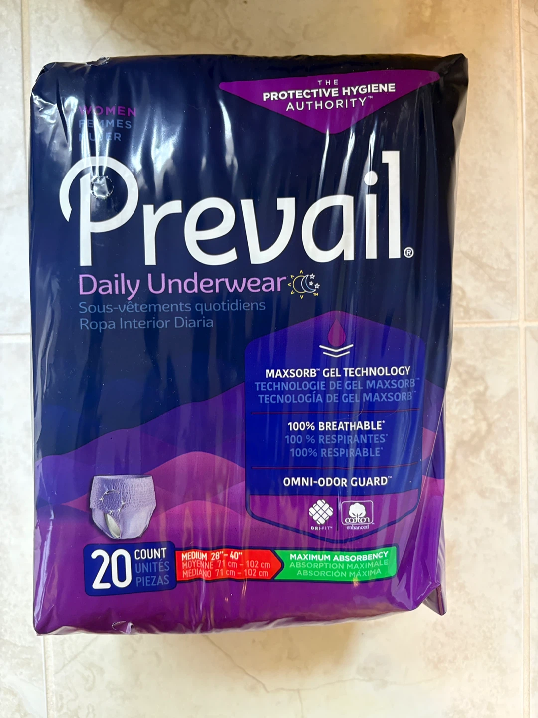 Prevail Maximum Absorbency Underwear for Women Size Medium - photo 5