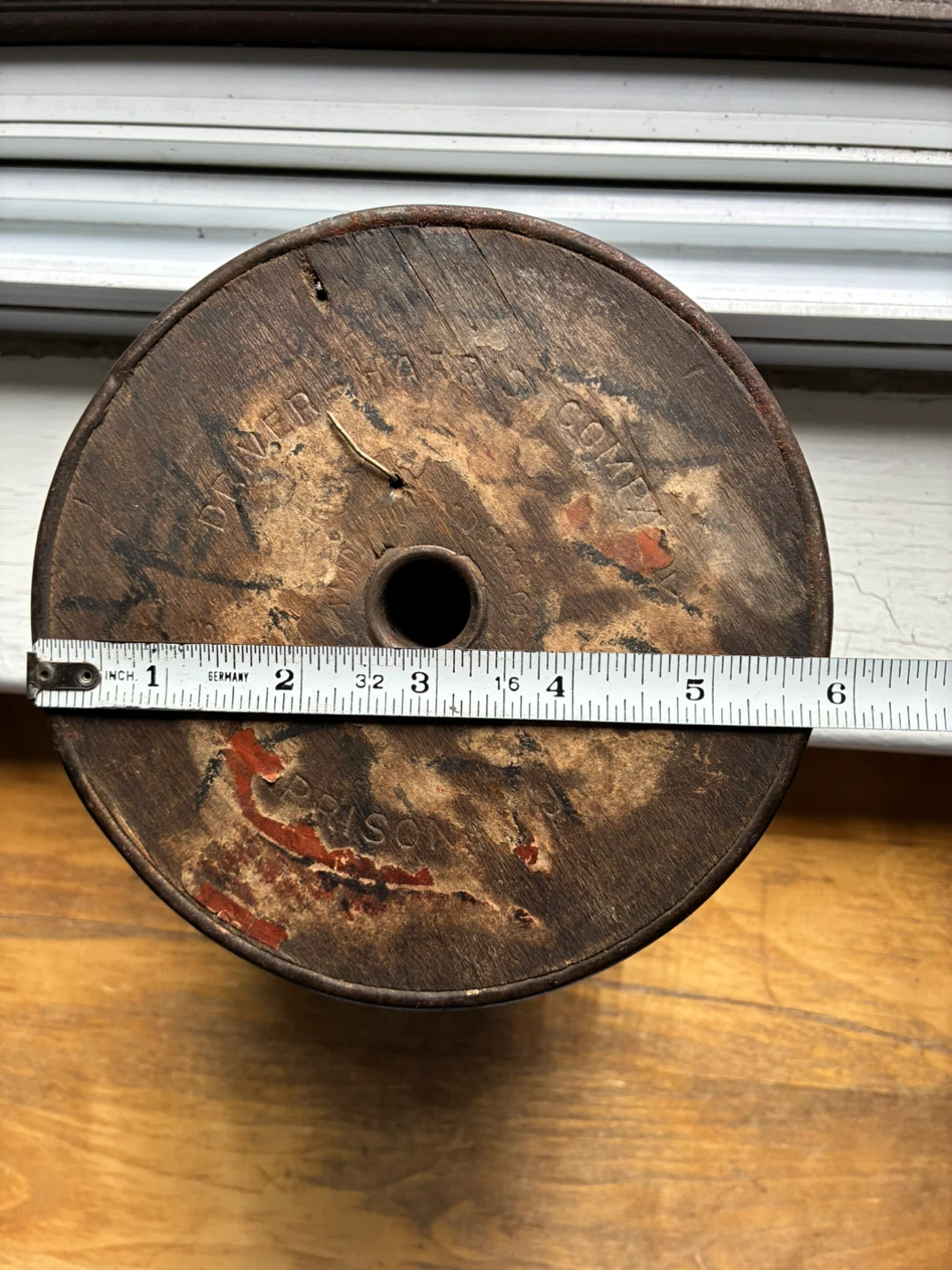Old  Driver-Harris Co. NICHROME Wire Spool vintage tool metal - photo 2