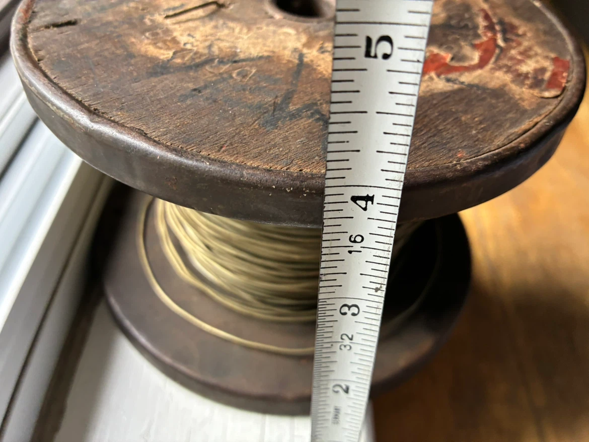 Old  Driver-Harris Co. NICHROME Wire Spool vintage tool metal - photo 3