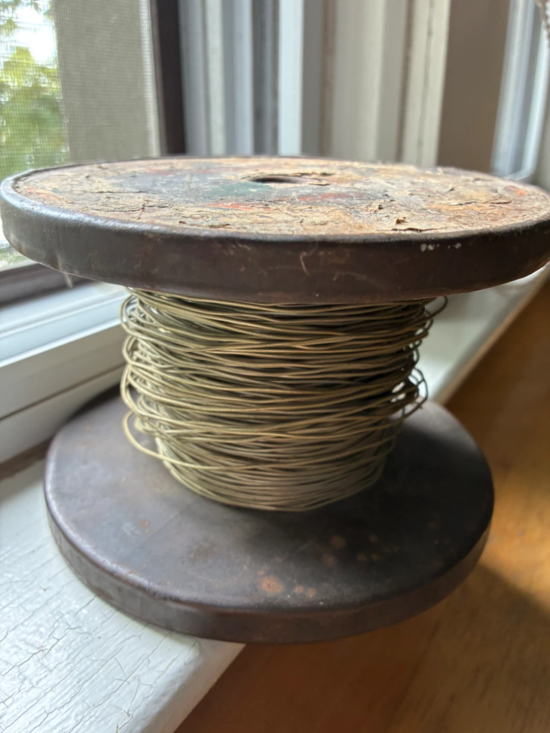 Old  Driver-Harris Co. NICHROME Wire Spool vintage tool metal - photo 4