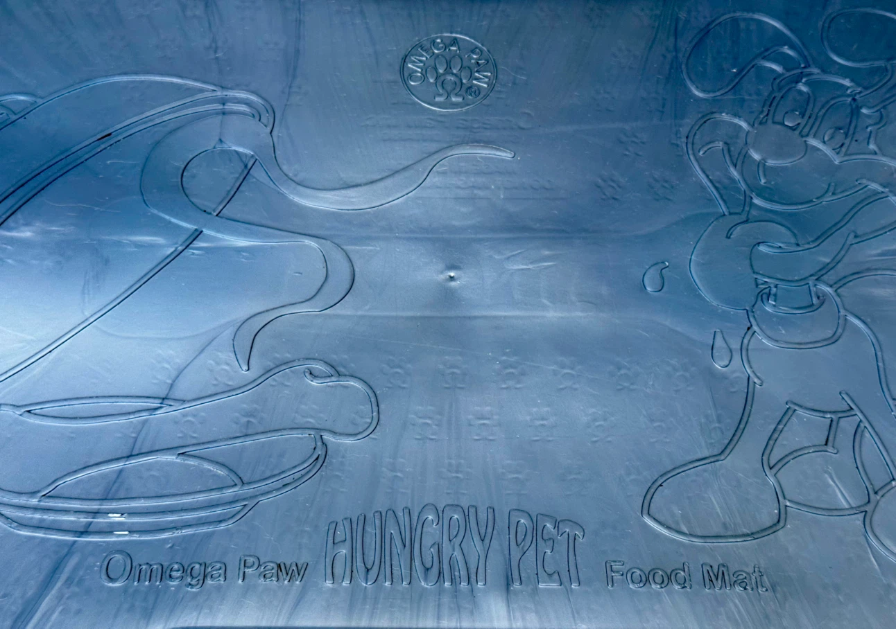Hungry Pet Food Mat - Blue - photo 2