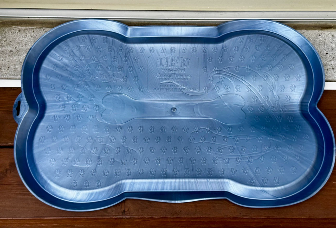 Hungry Pet Food Mat - Blue - photo 3