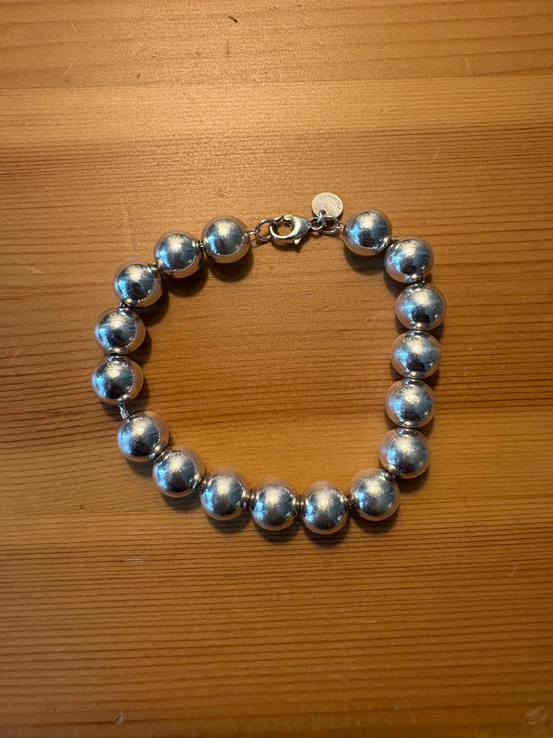 Tiffany & Co. Sterling Silver Ball Bracelet - photo 3