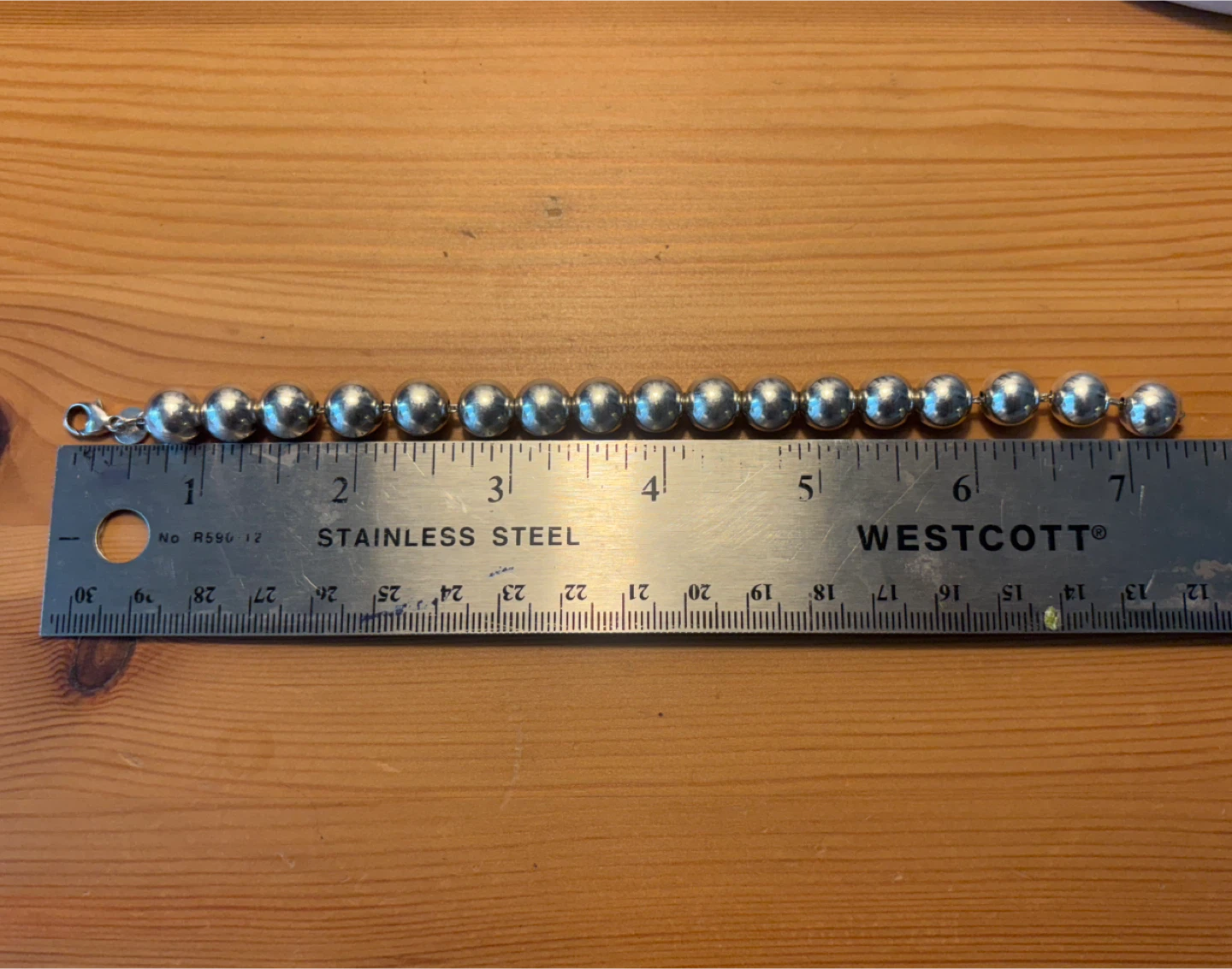Tiffany & Co. Sterling Silver Ball Bracelet