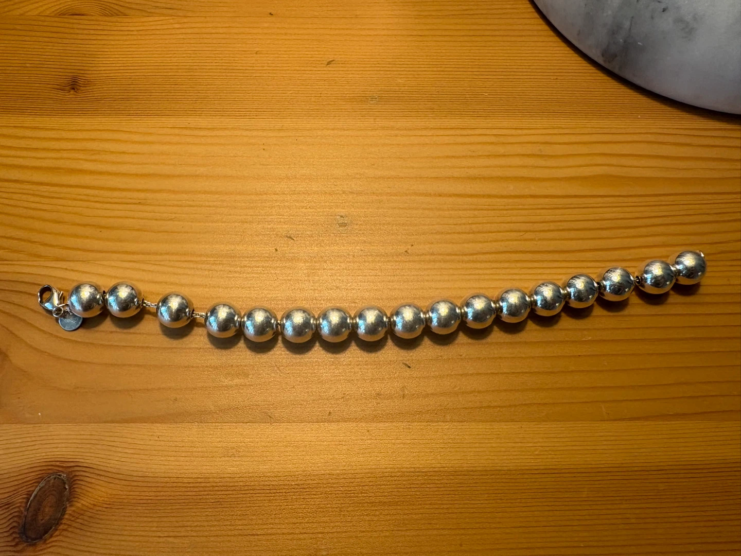 Tiffany & Co. Sterling Silver Ball Bracelet - photo 2