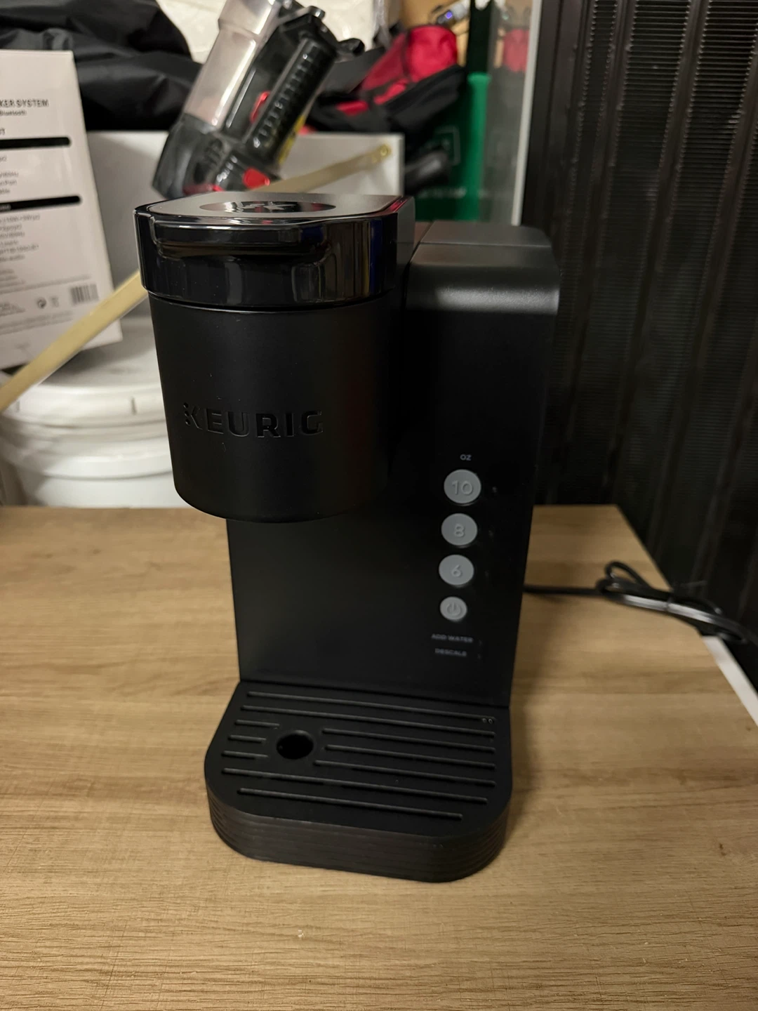 Black Keurig Single Serve Coffee Maker