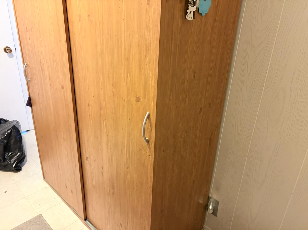 Wooden Wardrobe with Sliding Doors - photo 3