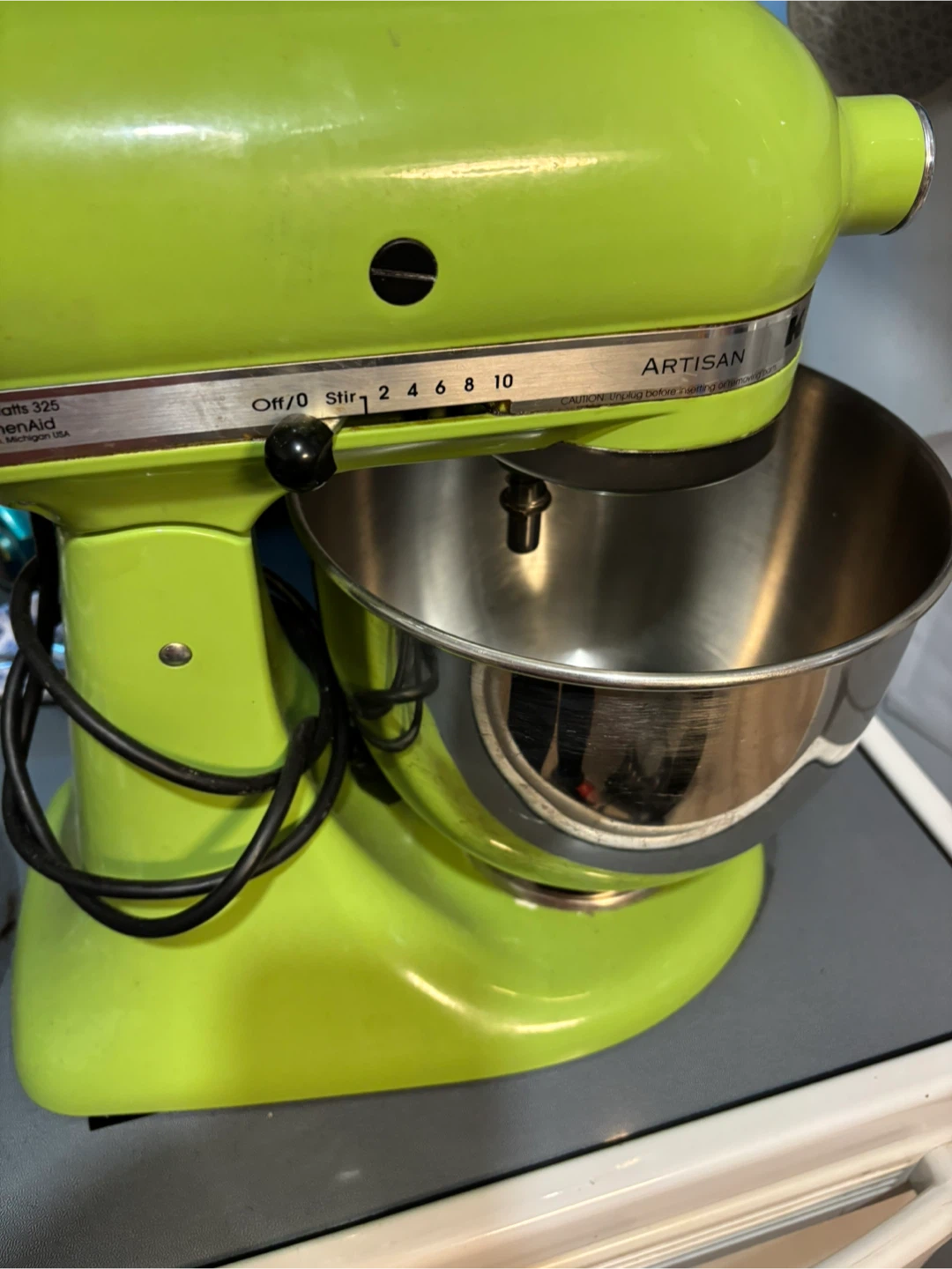KitchenAid Artisan Stand Mixer - Lime Green - photo 3