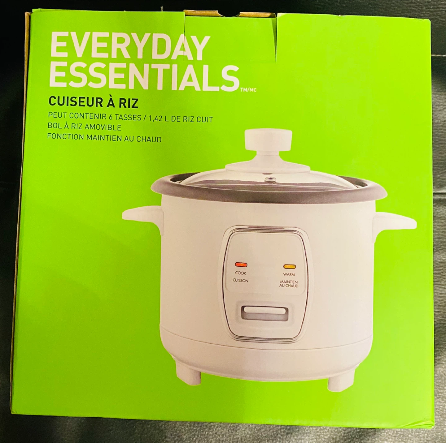 🍚 Brand New Rice Cooker – 6 Cup Capacity | Non-Stick & Keep Warm - photo 3