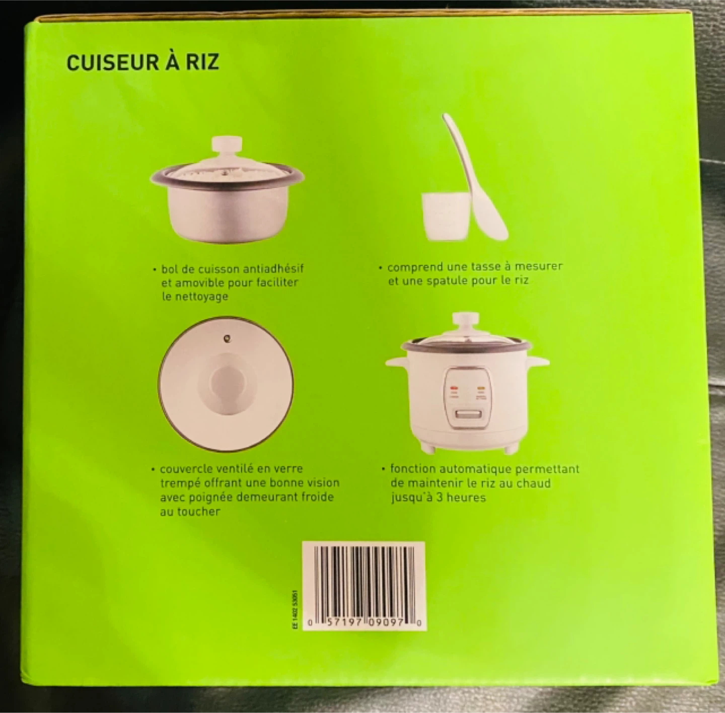 🍚 Brand New Rice Cooker – 6 Cup Capacity | Non-Stick & Keep Warm - photo 4
