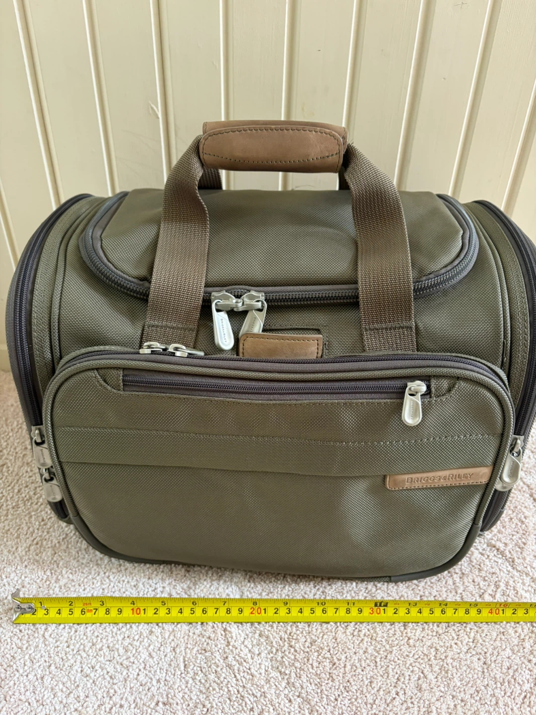 Briggs & Riley Baseline Underseat Duffle Bag - Olive