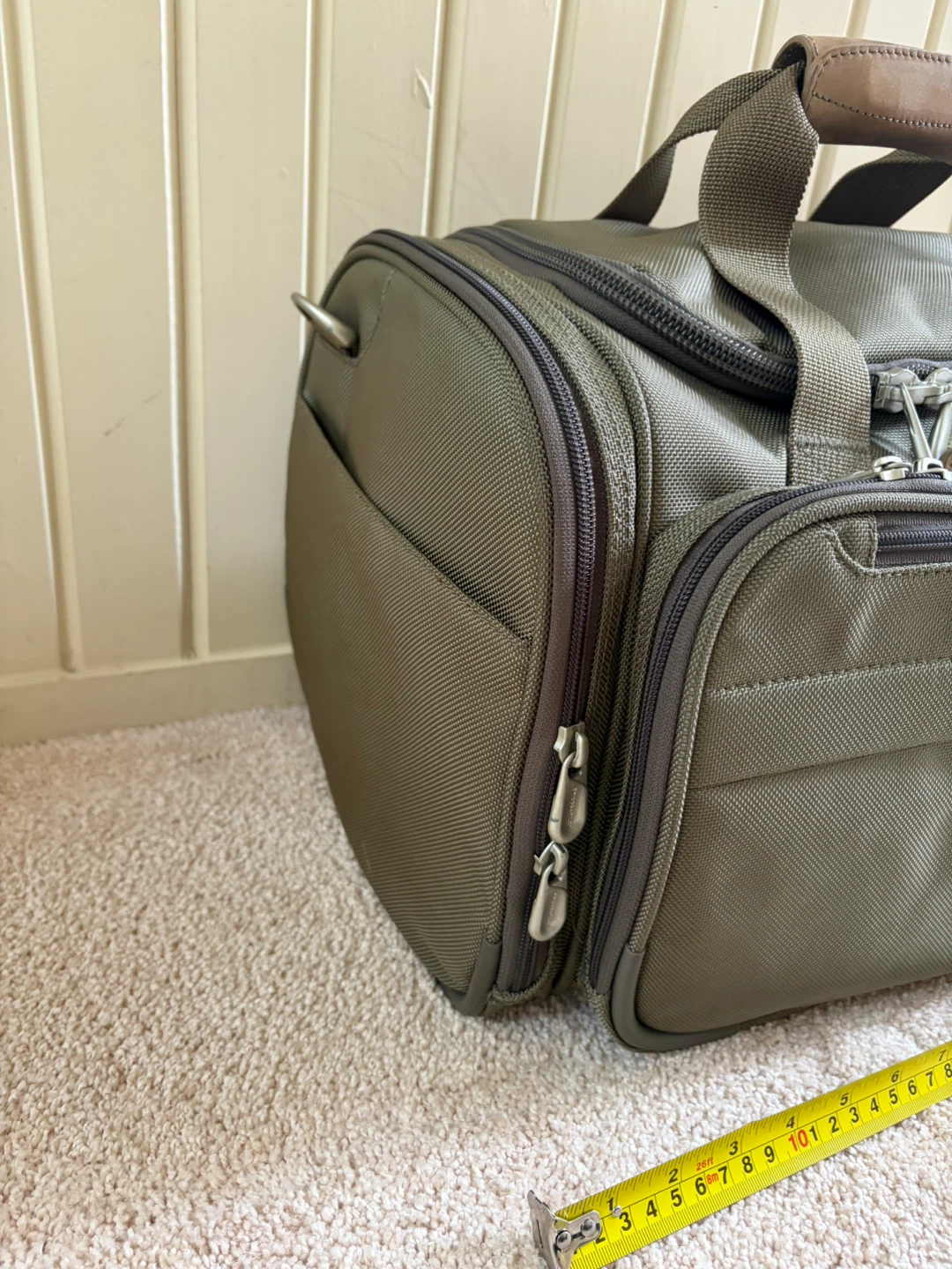 Briggs & Riley Baseline Underseat Duffle Bag - Olive - photo 2