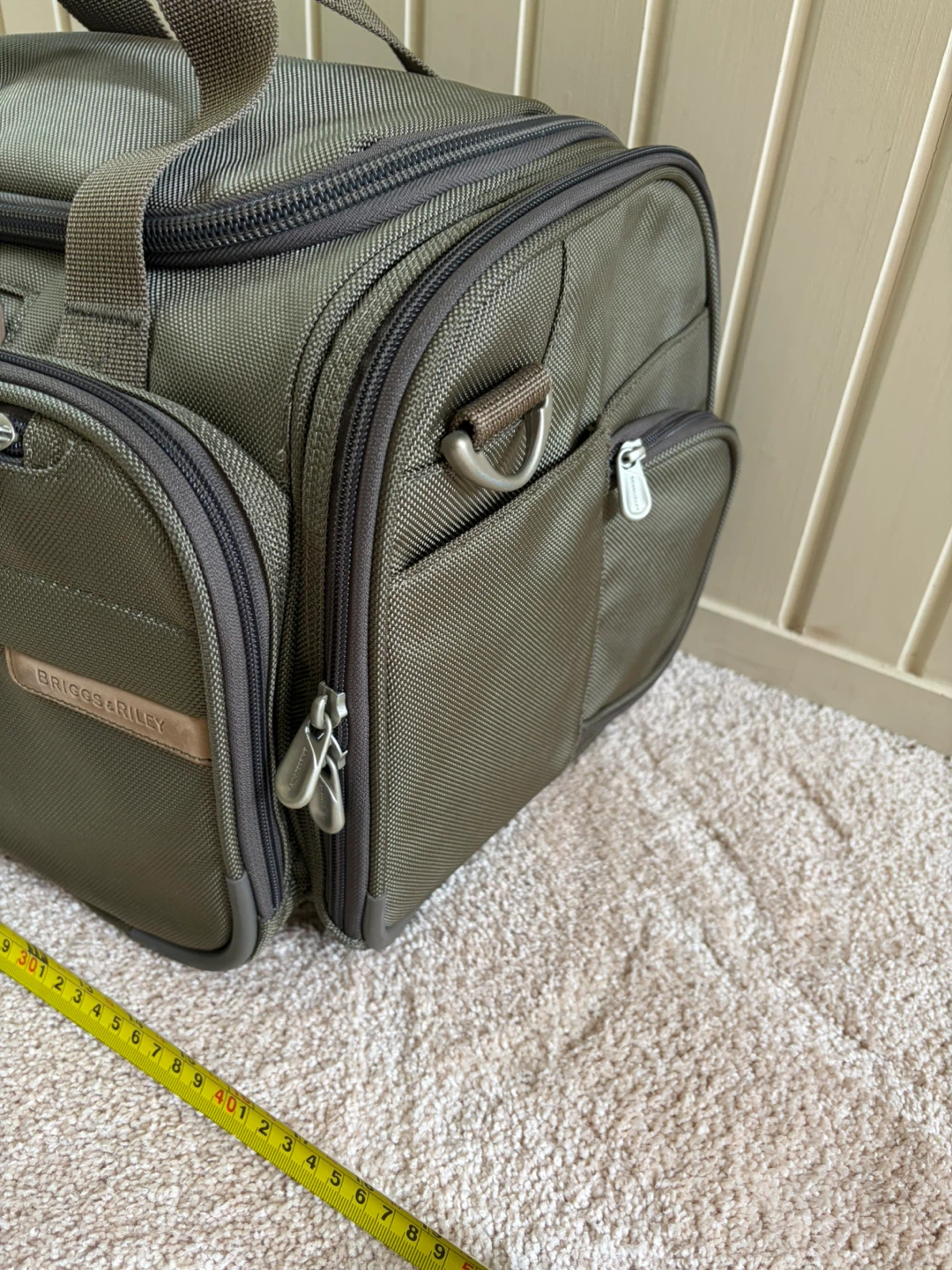 Briggs & Riley Baseline Underseat Duffle Bag - Olive - photo 3