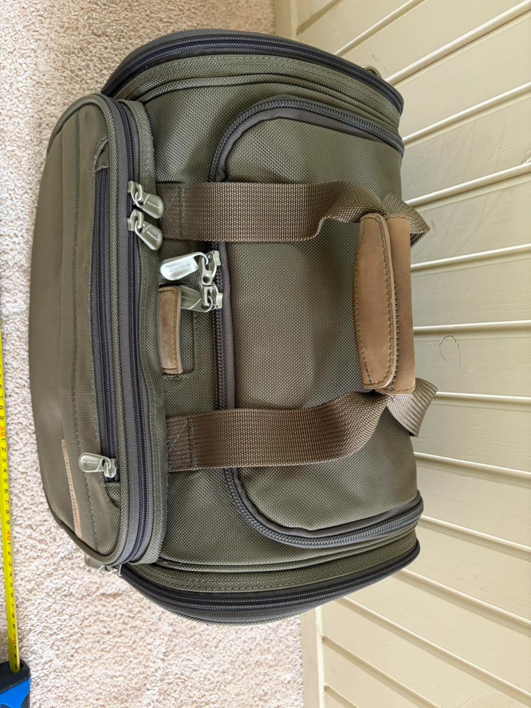 Briggs & Riley Baseline Underseat Duffle Bag - Olive - photo 4