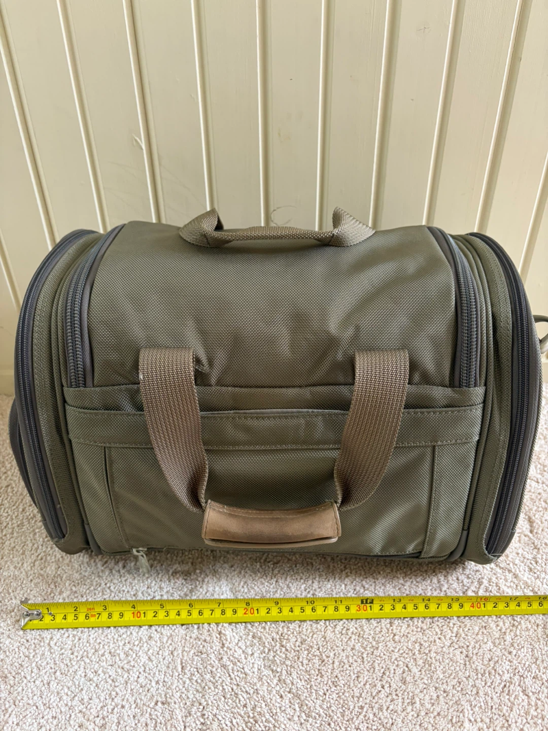 Briggs & Riley Baseline Underseat Duffle Bag - Olive - photo 5