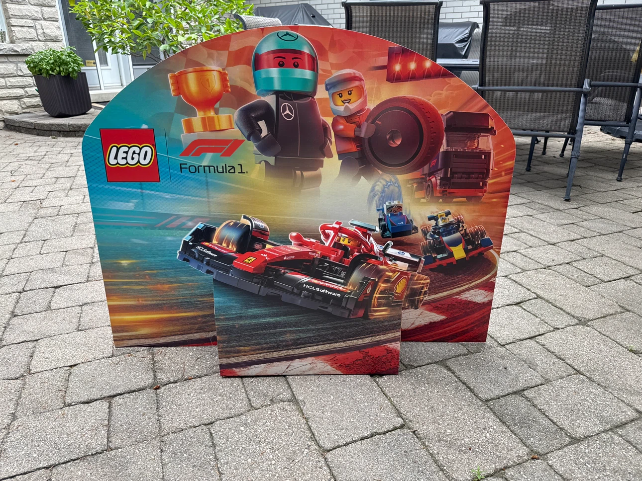 LEGO Formula 1 Display Standee 3 feet high - photo 3