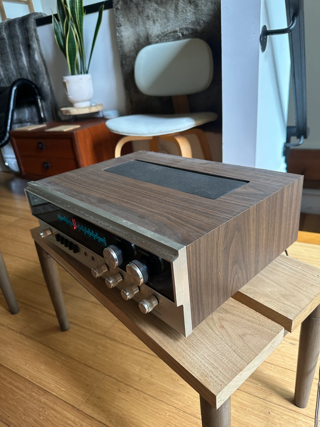 VINTAGE SHERWOOD & AUREX STEREO RECEIVER ANTIQUE AUDIO GEAR - photo 2