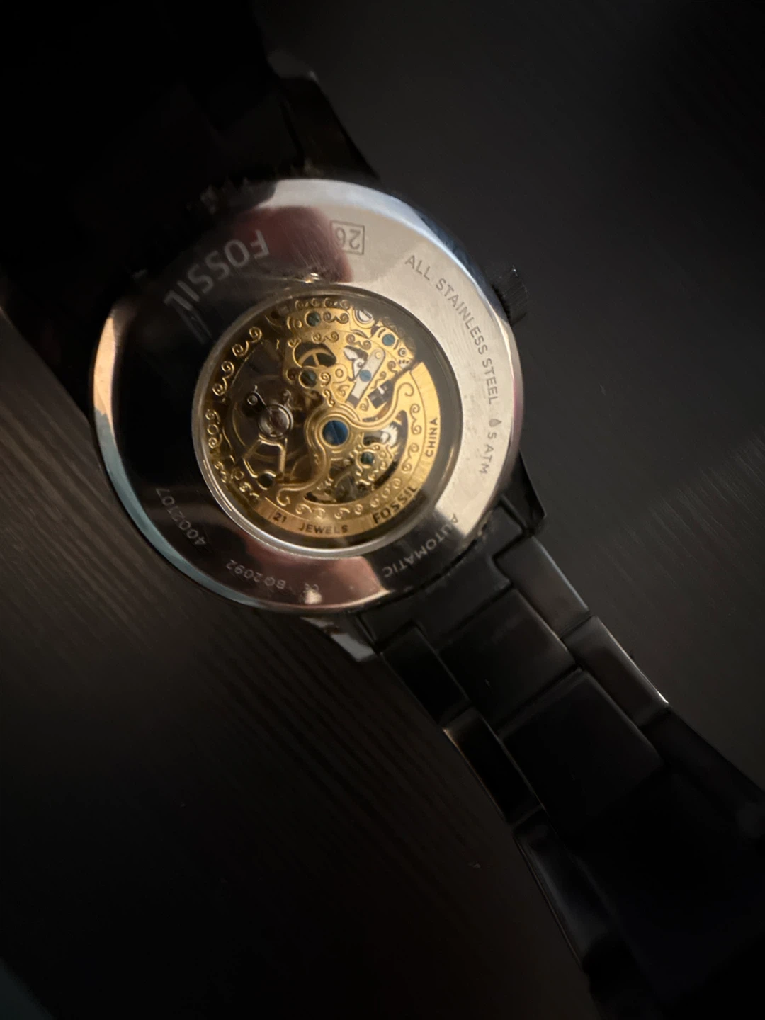 Fossil Automatic Skeleton Watch - photo 2