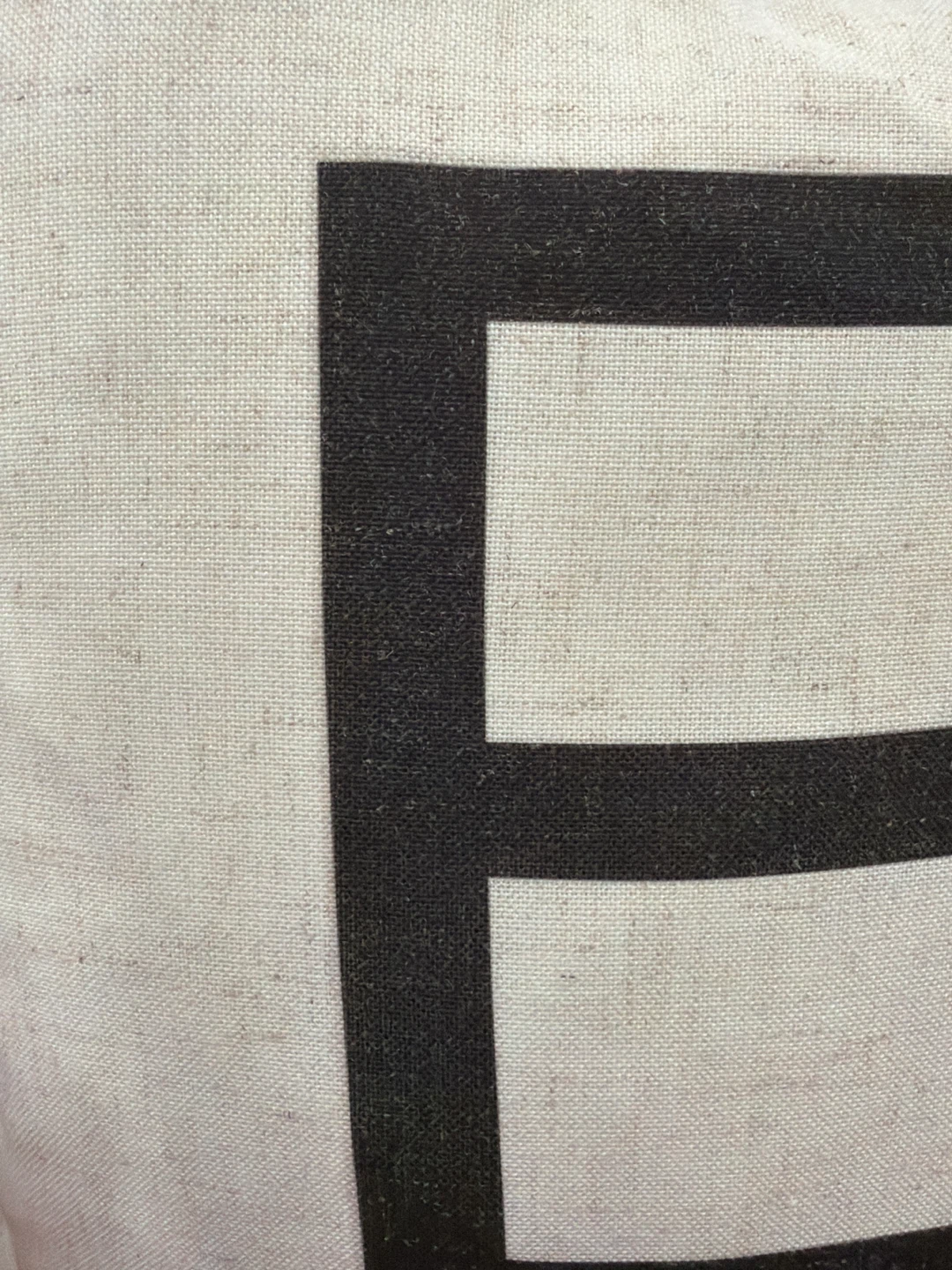 Scrabble Tile “E” Throw Cushion - photo 3