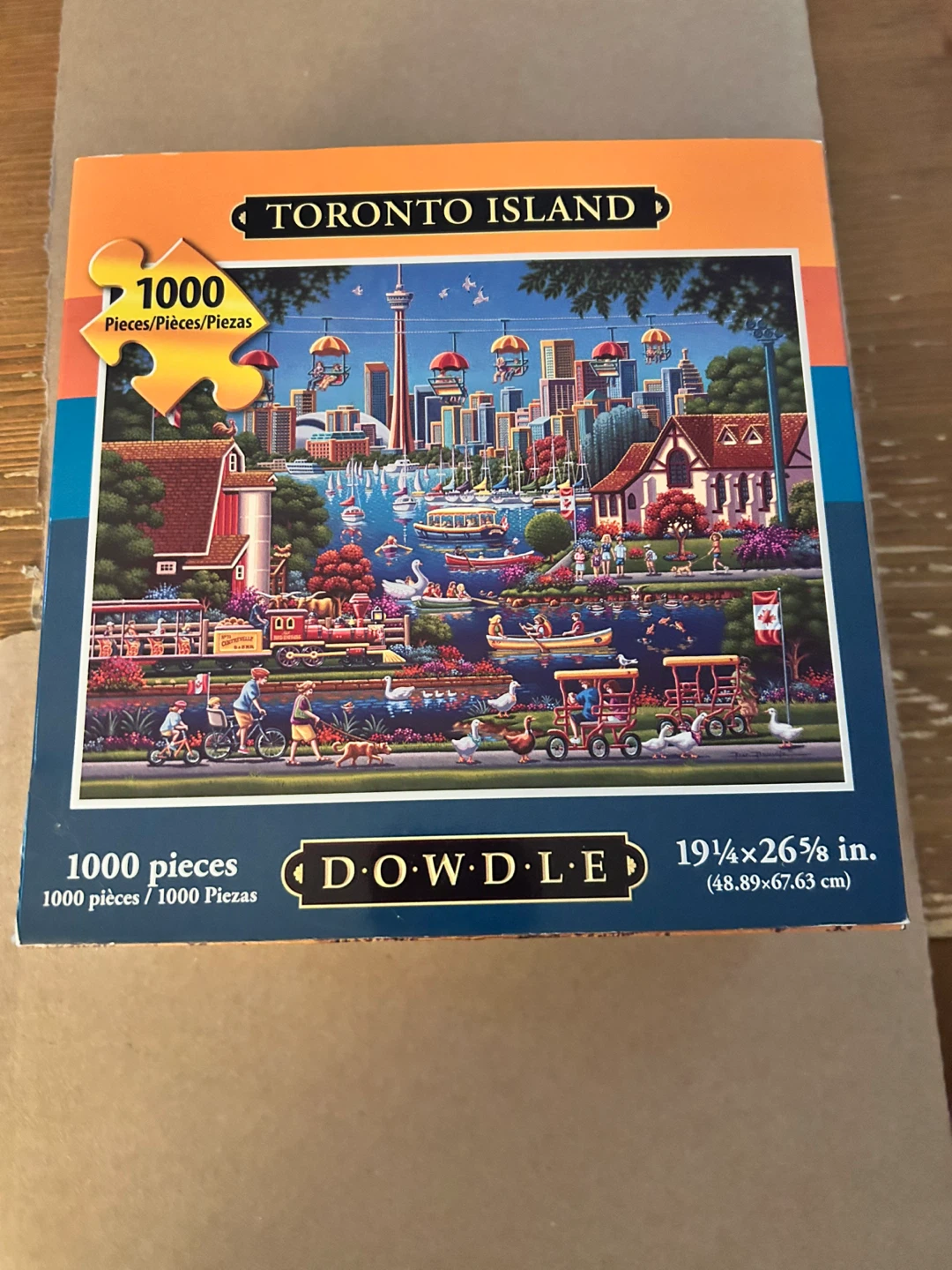 Dowdle Toronto Island 1000 Piece Puzzle