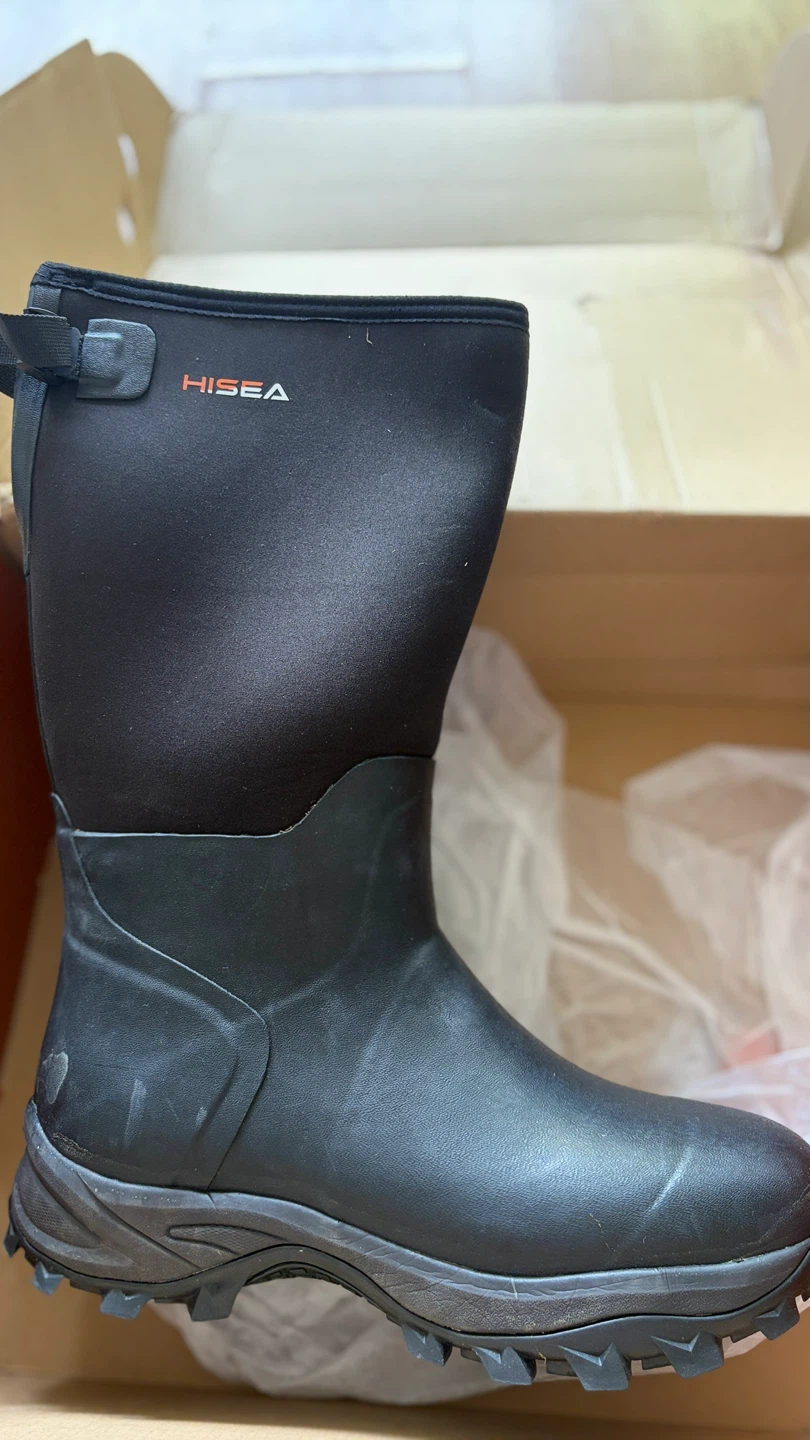 Hisea Men's Black Waterproof Boots - photo 2