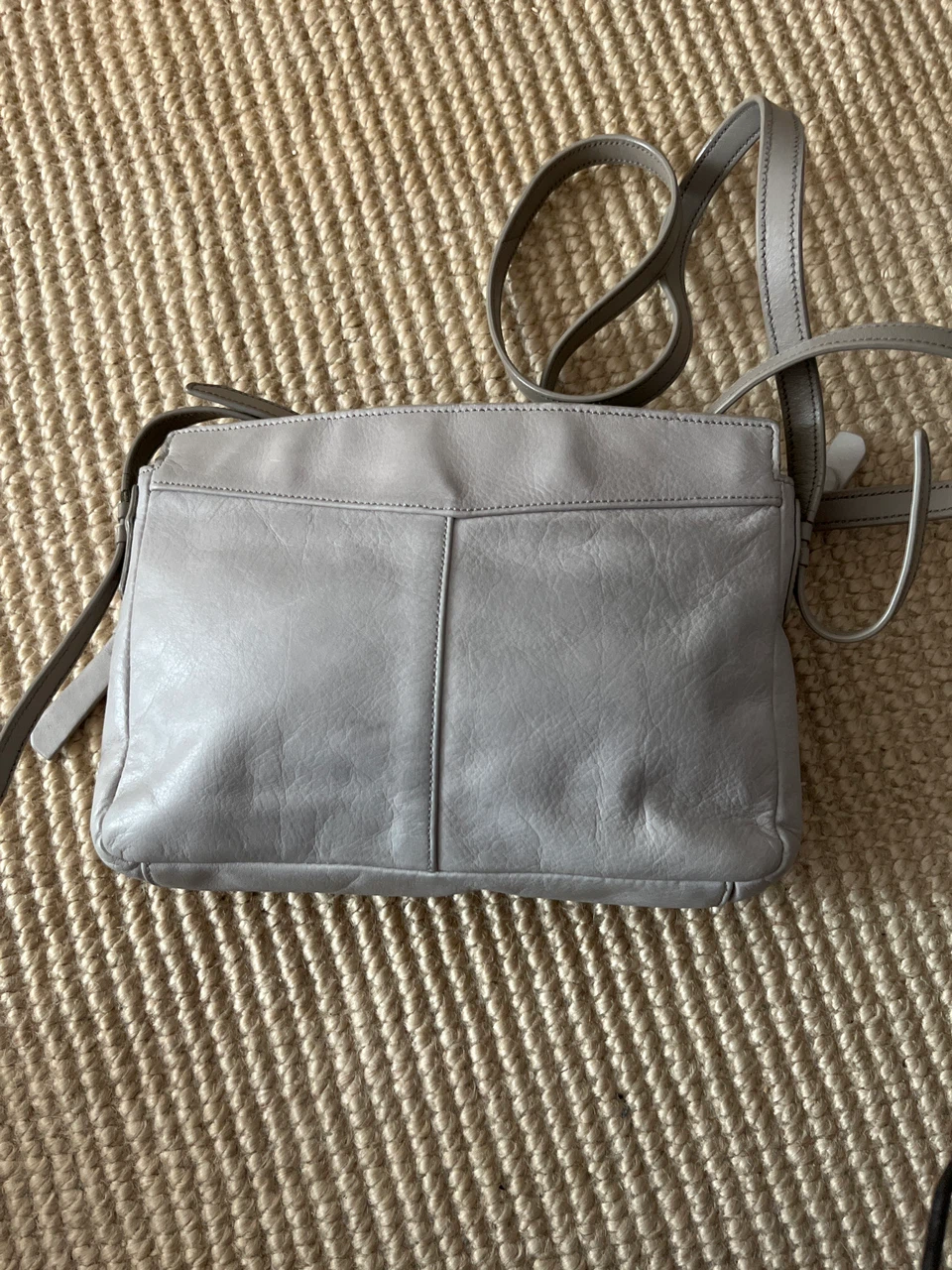 Cole Haan Crossbody Bag - Grey Leather - photo 2