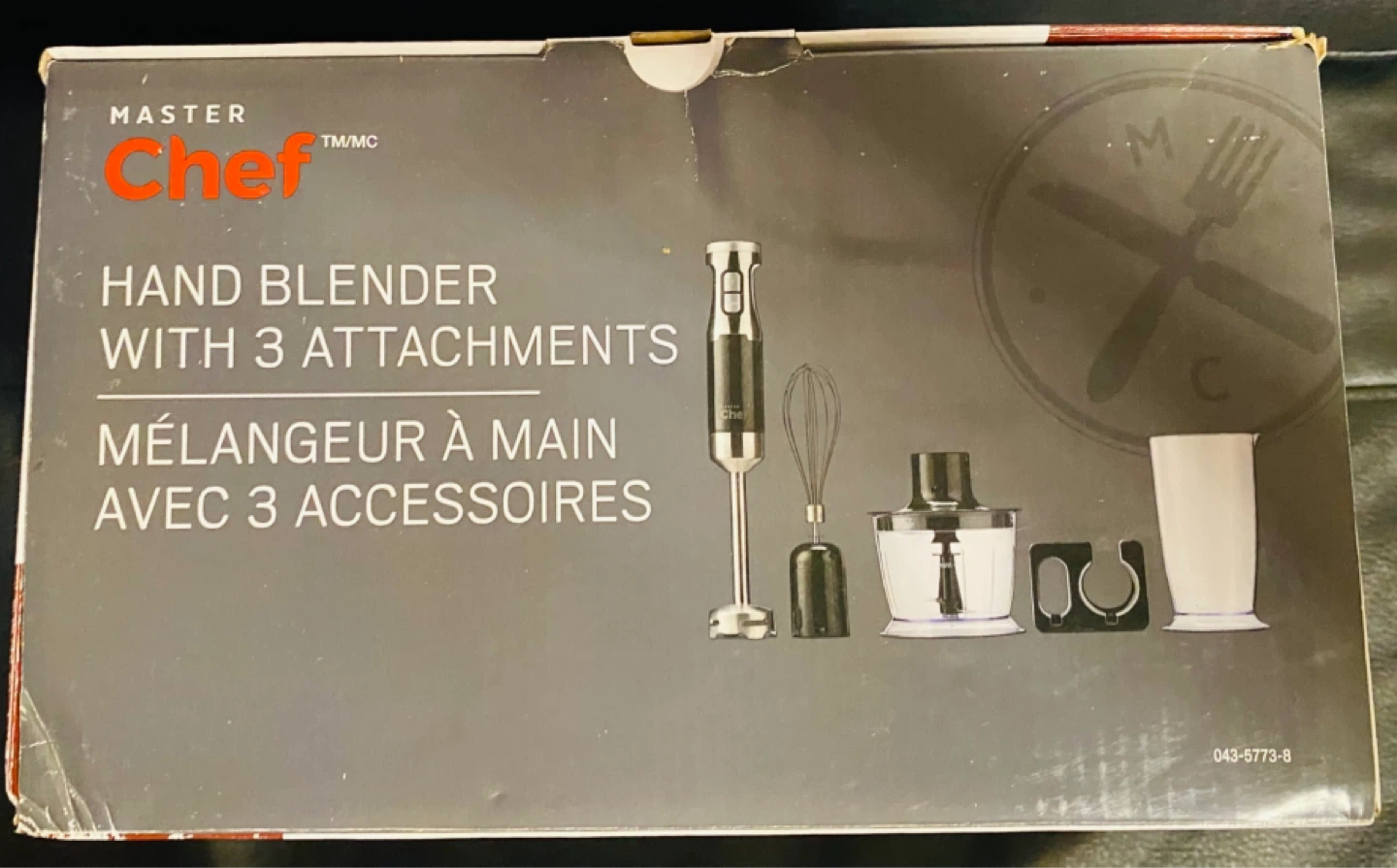 🥣 Brand New Master Chef Hand Blender – 3-in-1 Set - photo 2