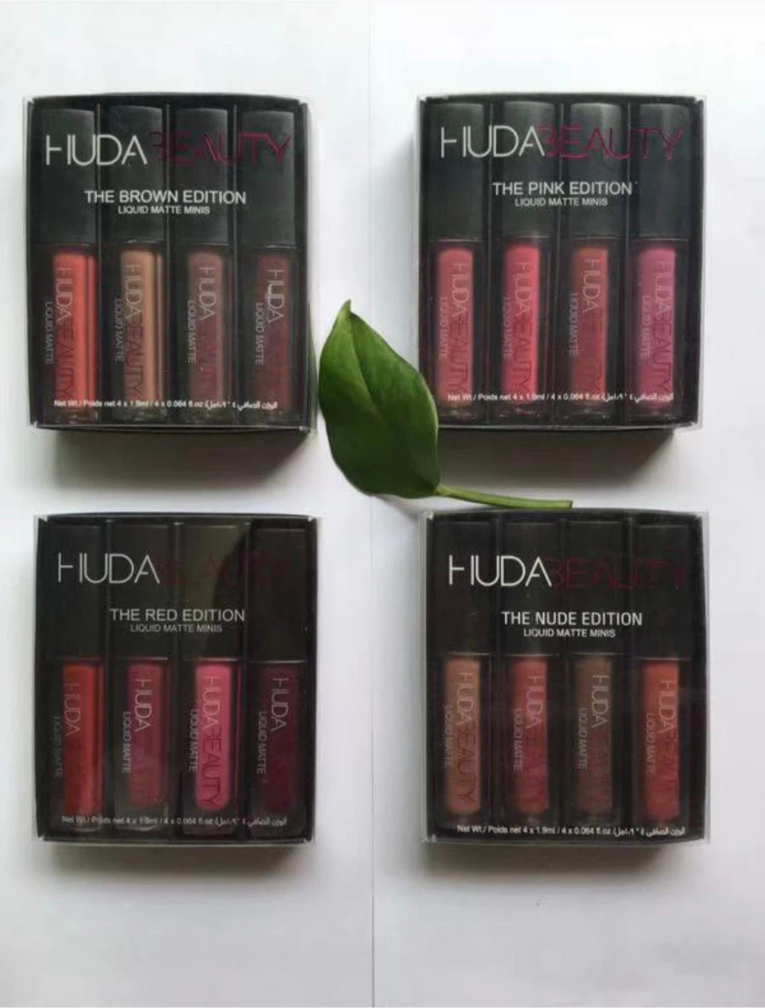 Huda Beauty Liquid Matte Minis Lipstick Sets (4 Editions)
