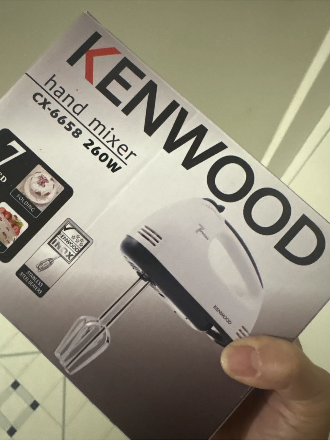 Kenwood CX-6658 Hand Mixer 260W